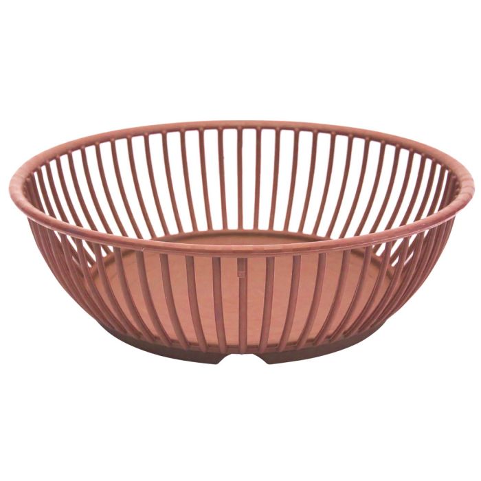 Cesta de fruta de plástico redonda d26cm 4