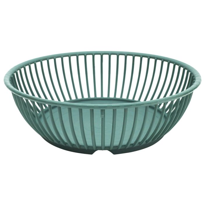 Cesta de fruta de plástico redonda d26cm 5