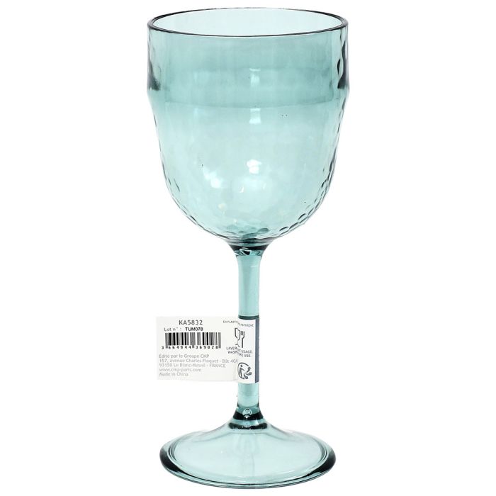 Vaso de pie de plástico martele 30cl 1