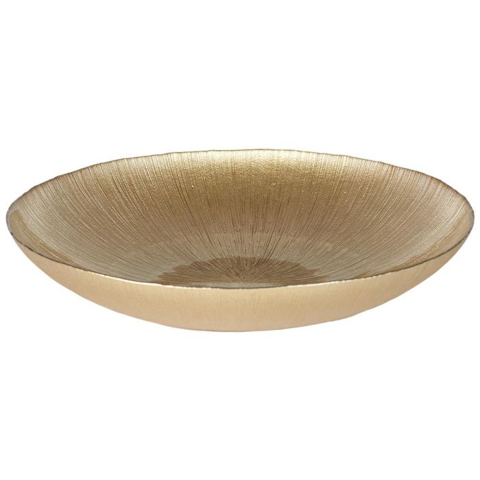 Ensaladera Dorada Home Deco Factory diámetro 40 cm