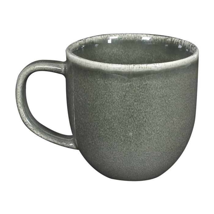 Mug 300 Ml Verde Home Deco Factory