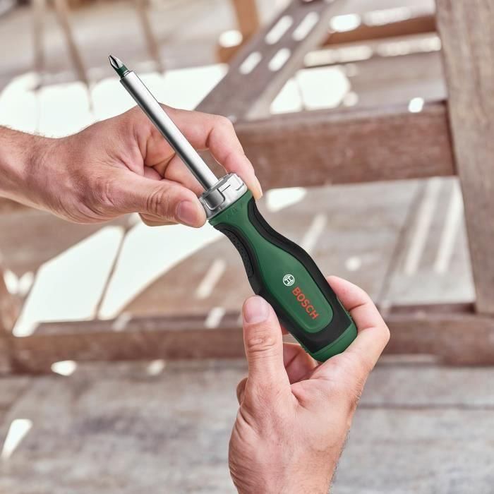 Bosch BOS4053423302233 Destornillador de carraca 12 puntas 2 Bosch BOS4053423302233 Destornillador de carraca 12 puntas 2