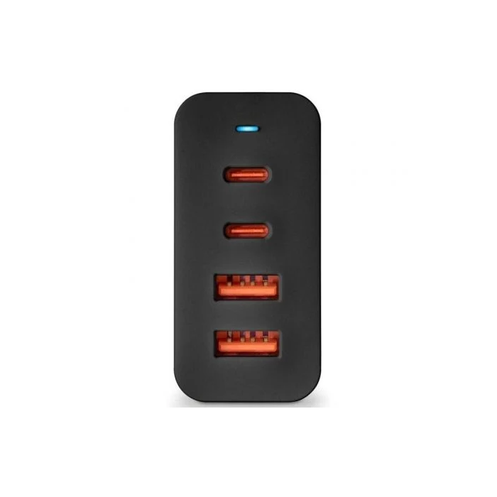 NGS Cargador Pared GaN BUD100W 100W 4 Puertos USB-C PD/PPS y USB-A QC 3.0 Carga Rápida para Smartphones Tablets y Portátiles 2