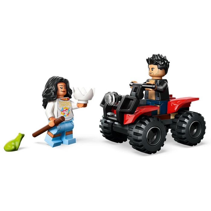 LEGO 76975 Jurassic World El Renacer Set Construcción Huida por el Río y Caza T. rex Articulado con Bote y Minifiguras 3