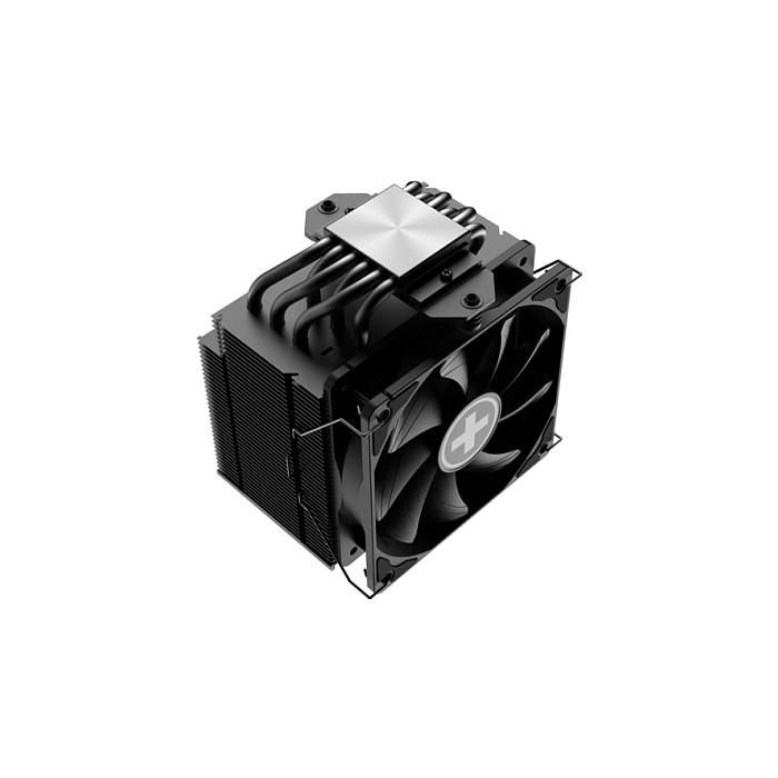 Xilence XC081 Refrigerador de Aire para CPU, Ventilador 12cm, Compatible con Intel LGA 11xx/1200/1700 y AMD AM4/AM5, TDP 250W, Negro 5