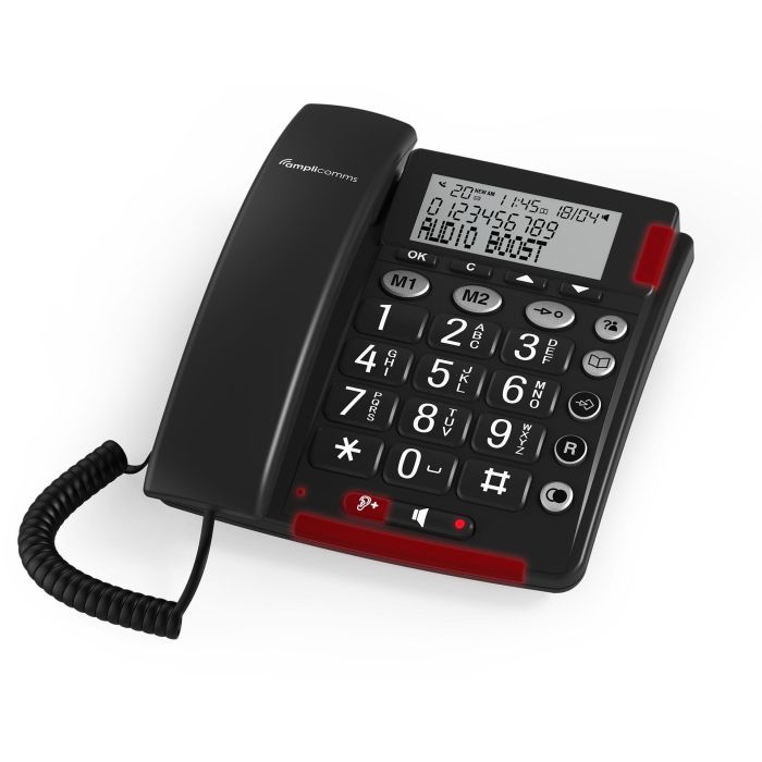 amplicomms BIGTel 48 Plus, Grotastentelefon Dark Grey 1 amplicomms BIGTel 48 Plus, Grotastentelefon Dark Grey 1