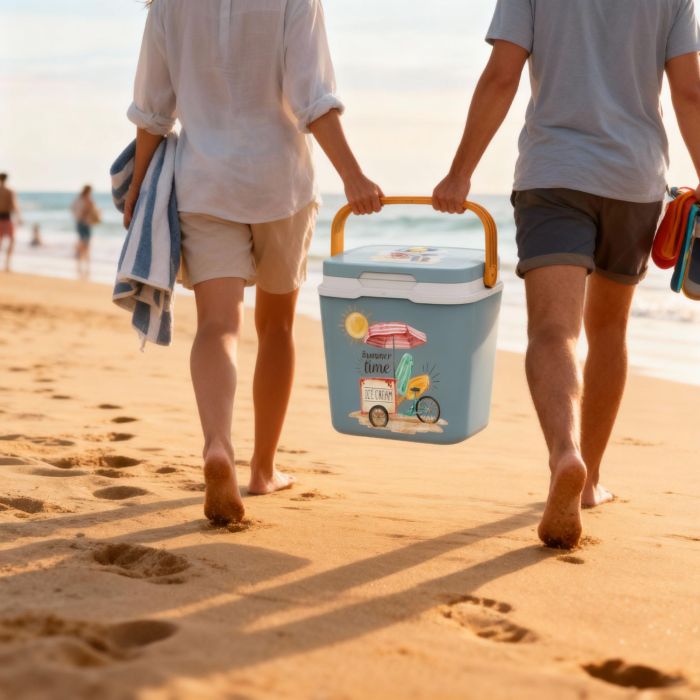 Inde Nevera portátil Iml 15L Aquapro, Capacidad 15 litros, Dimensiones 24.3 x 31 x 32.5 cm (4 Unidades)