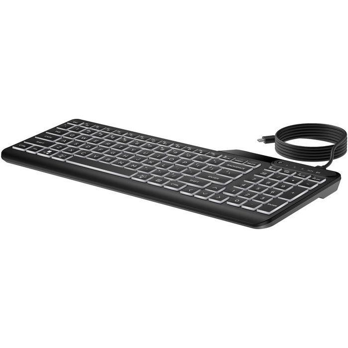 HP 400 Backlit Wired Keyboard 15 HP 400 Backlit Wired Keyboard 15