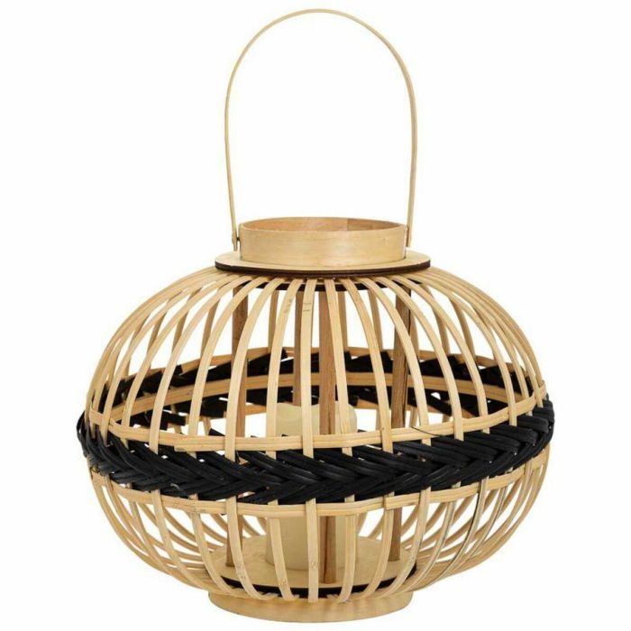 Farol Alexandra House Living Natural Bambú 37 x 30 x 37 cm 0 Farol Alexandra House Living Natural Bambú 37 x 30 x 37 cm 0