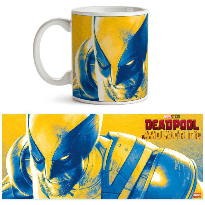 Taza Wolverine - Wolverine & Deadpool Marvel 2 Taza Wolverine - Wolverine & Deadpool Marvel 2