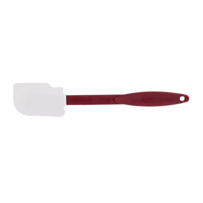 TABLECRAFT - 1863/3 - Pack de 3 unidades - Lengua de alta temperatura con muesca - 35,5 cm de largo - Blanco/Rojo