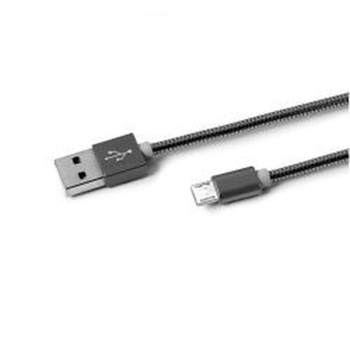 Cable Micro USB Celly USBMICROSNAKEDS Negro Cable Micro USB Celly USBMICROSNAKEDS Negro