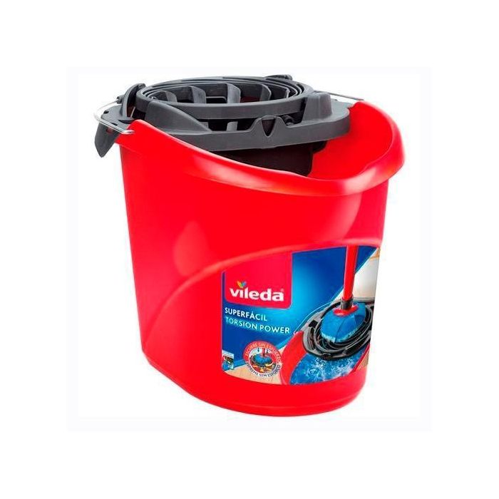 Vileda Cubo De Fregar Escurrefacil 10 L Rojo Vileda Cubo De Fregar Escurrefacil 10 L Rojo
