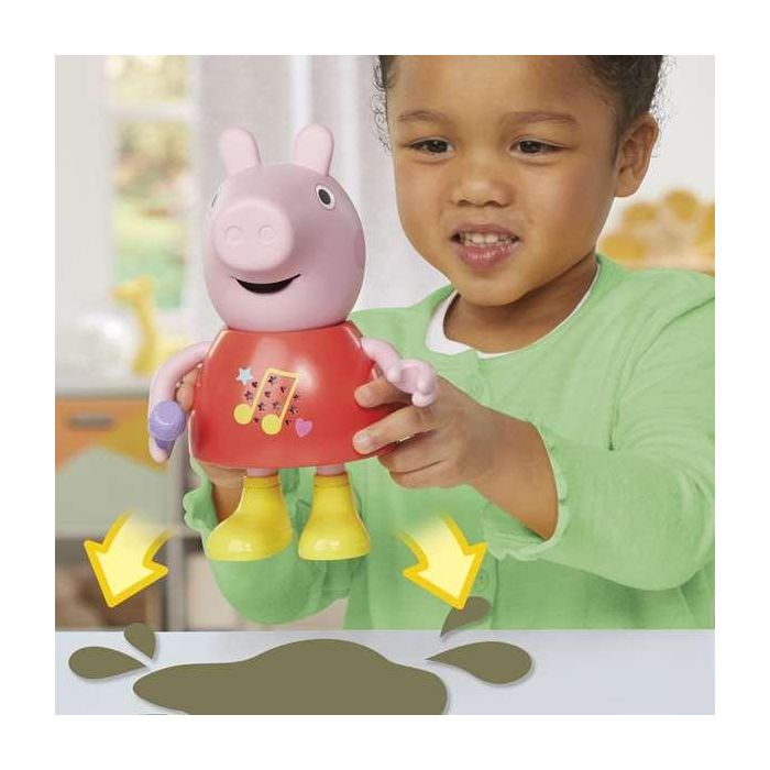 Hasbro Peppa Pig Muñeca Musical G0518 con Más de 50 Sonidos 8