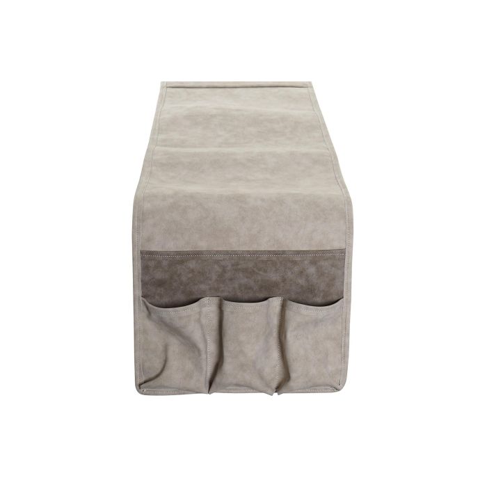 Portamandos Tradicional DKD Home Decor Gris Claro Gris Oscuro 0.5 x 90 x 30 cm 3