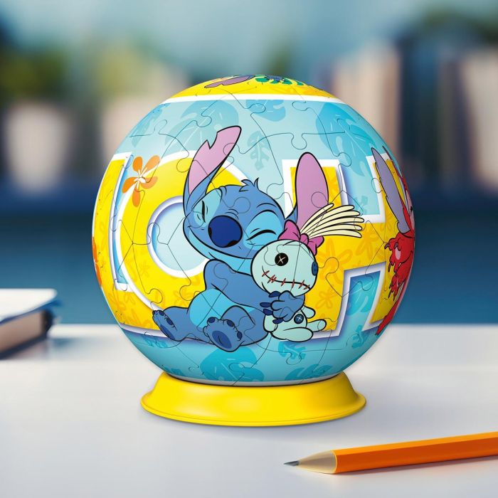Puzzle Ball 3D Stitch 11596 Ravensburger 3 Puzzle Ball 3D Stitch 11596 Ravensburger 3
