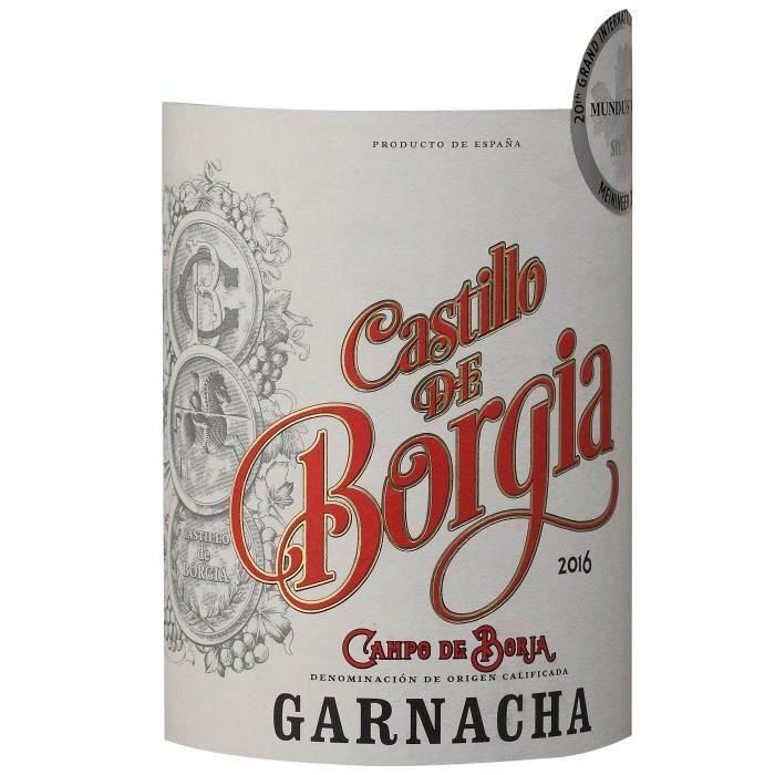 Castillo de Borgia 2018 Campo de Borja - Vino tinto de España 1 Castillo de Borgia 2018 Campo de Borja - Vino tinto de España 1