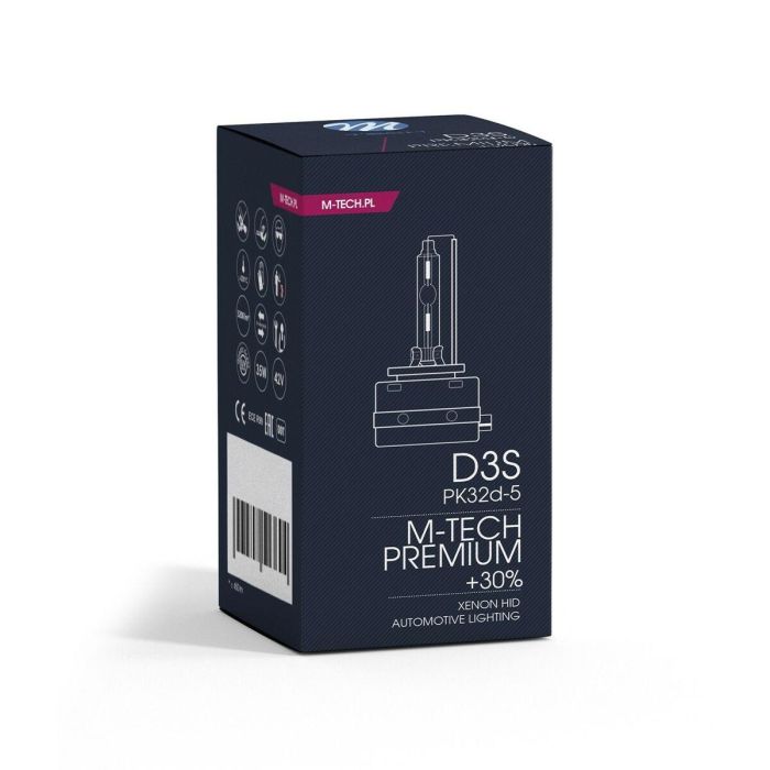 Lámpara Xenón M-Tech Premium D3S 4300K MTECZMD3S43 1 Lámpara Xenón M-Tech Premium D3S 4300K MTECZMD3S43 1