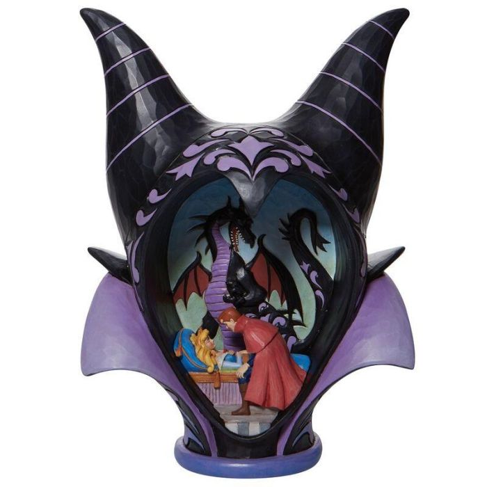 Enesco Figura Disney Diorama La Bella Durmiente - Resina de Piedra, 28 cm Enesco Figura Disney Diorama La Bella Durmiente - Resina de Piedra, 28 cm