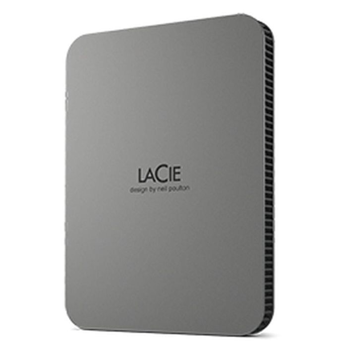Disco Duro Externo LaCie Mobile Drive Secure Gris 4 TB HDD 0 Disco Duro Externo LaCie Mobile Drive Secure Gris 4 TB HDD 0