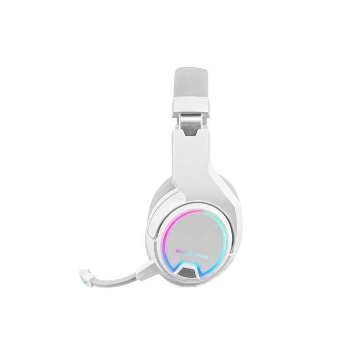 Auriculares Gaming Inalámbricos con Micrófono Mars Gaming MHW100/ Jack 3.5/ Blancos 1 Auriculares Gaming Inalámbricos con Micrófono Mars Gaming MHW100/ Jack 3.5/ Blancos 1