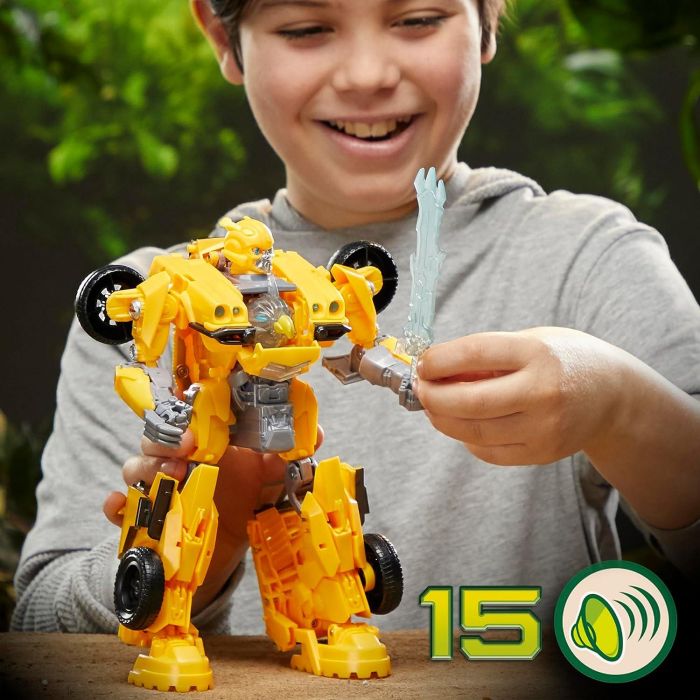 Hasbro Transformers: El Despertar de las Bestias Figura Bumblebee Modo Águila Robot Vehículo Bestia 3 en 1 3