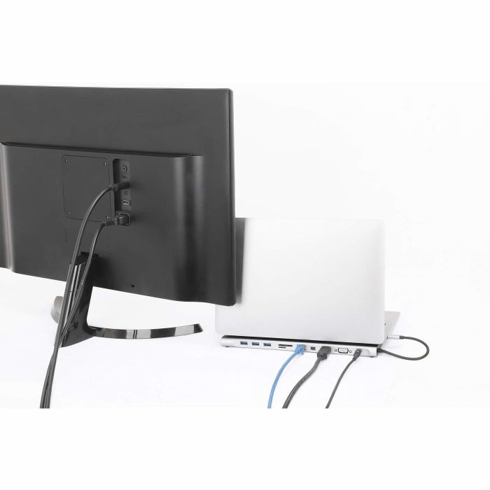 MANHATTAN USB-C ÜPD 11in1-Dockingstation MST für 3 Monitore 3
