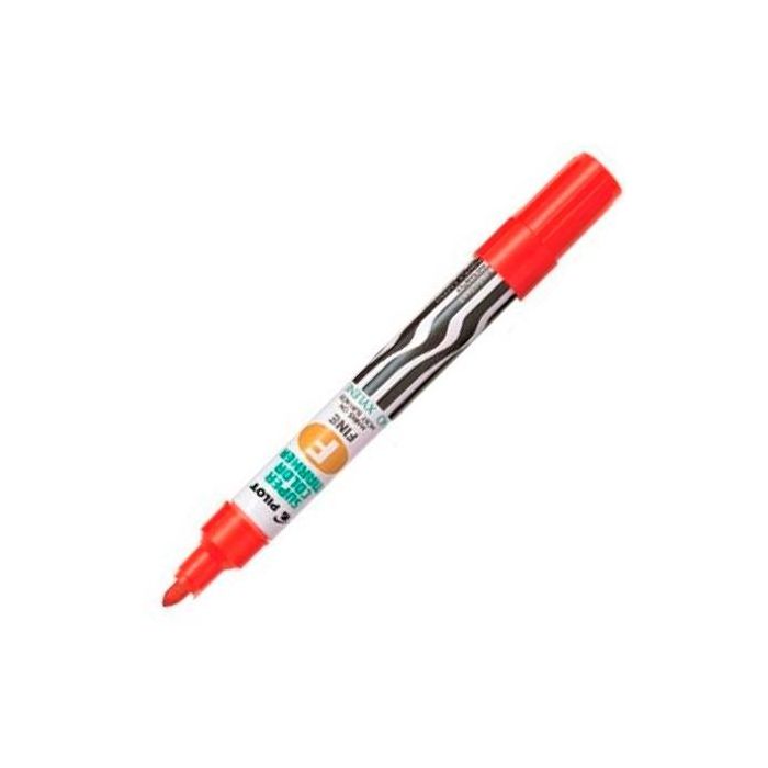 Pilot Marcador Permanente Sca-F Recargable Rojo Pilot Marcador Permanente Sca-F Recargable Rojo
