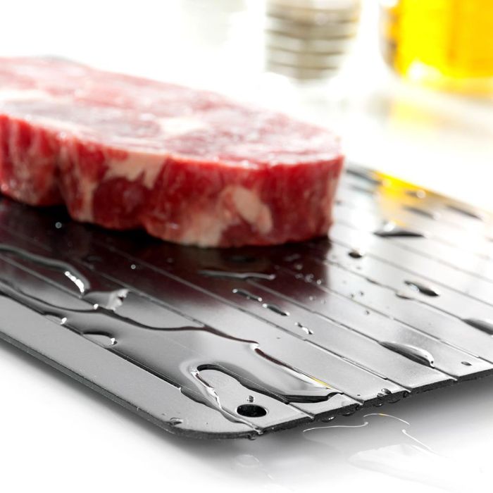 Placa de Descongelación Rápida de Alimentos Qheat InnovaGoods 2 Placa de Descongelación Rápida de Alimentos Qheat InnovaGoods 2