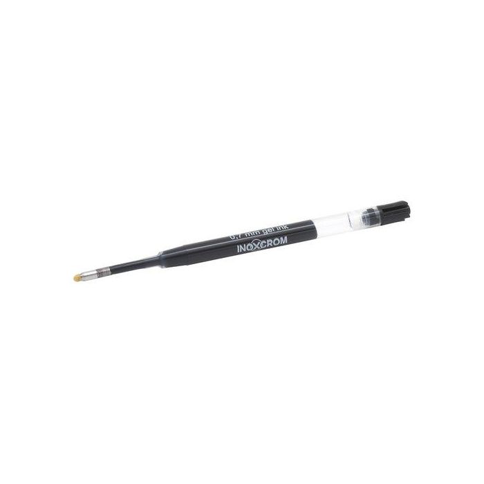 Inoxcrom Carga Bolígrafo Roller Gel 0.7 mm Negro (5 Unidades) (5 Unidades)