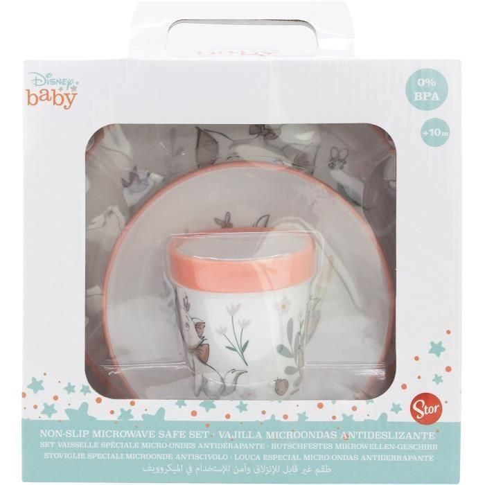 Thermobaby THE8412497066513 - Set de Comida ARISTOCHAT 3 Piezas: Plato, Bol y Taza 5 Thermobaby THE8412497066513 - Set de Comida ARISTOCHAT 3 Piezas: Plato, Bol y Taza 5