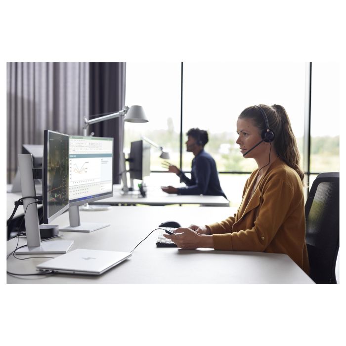 HP EncorePro 510D Monaural QD TAA Auriculares Digitales con Diadema Alámbrico Llamadas/Música Negro 1