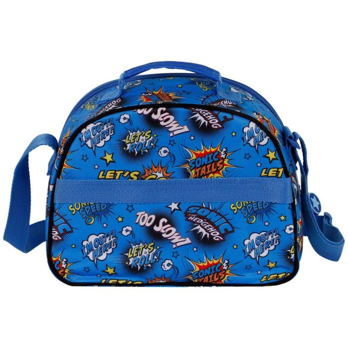 Bolsa portameriendas 3D Lets Roll Sonic The Hedgehog 2