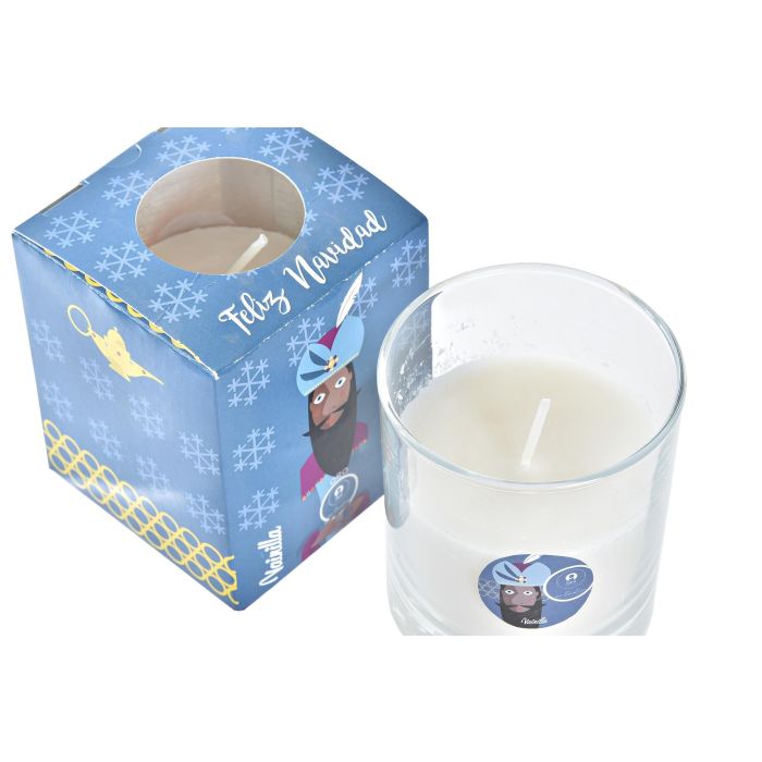 Vela DKD Home Decor Reyes Magos (8 x 8 x 9 cm) (3 Unidades) 2