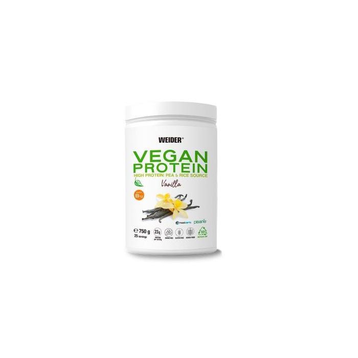 Weider Vegan Protein Vainilla 750Gr. Weider Vegan Protein Vainilla 750Gr.