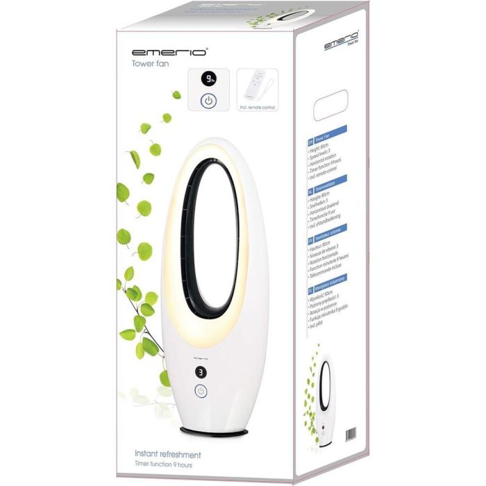 Ventilador Torre Emerio Tfn122500 65 W 2 Ventilador Torre Emerio Tfn122500 65 W 2