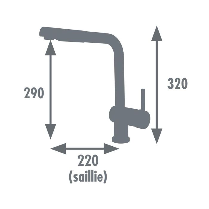 Edouard Rousseau AAAQX09912 Grifo Mezclador de Lavabo SQUARE con Ducha Extraíble Cromo 3 Edouard Rousseau AAAQX09912 Grifo Mezclador de Lavabo SQUARE con Ducha Extraíble Cromo 3