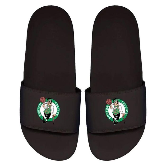 Chanclas para Hombre Islide Boston Celtics Negro L 0 Chanclas para Hombre Islide Boston Celtics Negro L 0