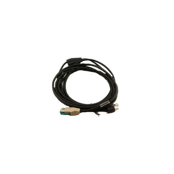 Datalogic 90A052276 Cable de Carga USB POT 3 PIN 4.6M RS-232 RJ-45 Gris para Magellan 9300i