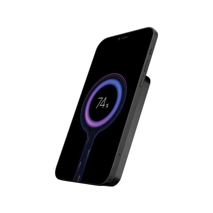 Sandberg Magnet Wireless Powerbank 5000 mAh ALU, Carga Inalámbrica Magnética MagSafe para iPhone y Smartphones, USB-C Carga Rápida 20V 2