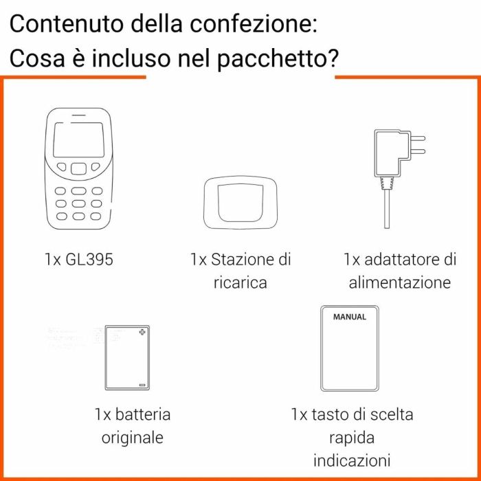 Gigaset GL395 Teléfono móvil para personas mayores Dual SIM, 2.2", Gris Plata (Titanium Silver) 2 Gigaset GL395 Teléfono móvil para personas mayores Dual SIM, 2.2", Gris Plata (Titanium Silver) 2