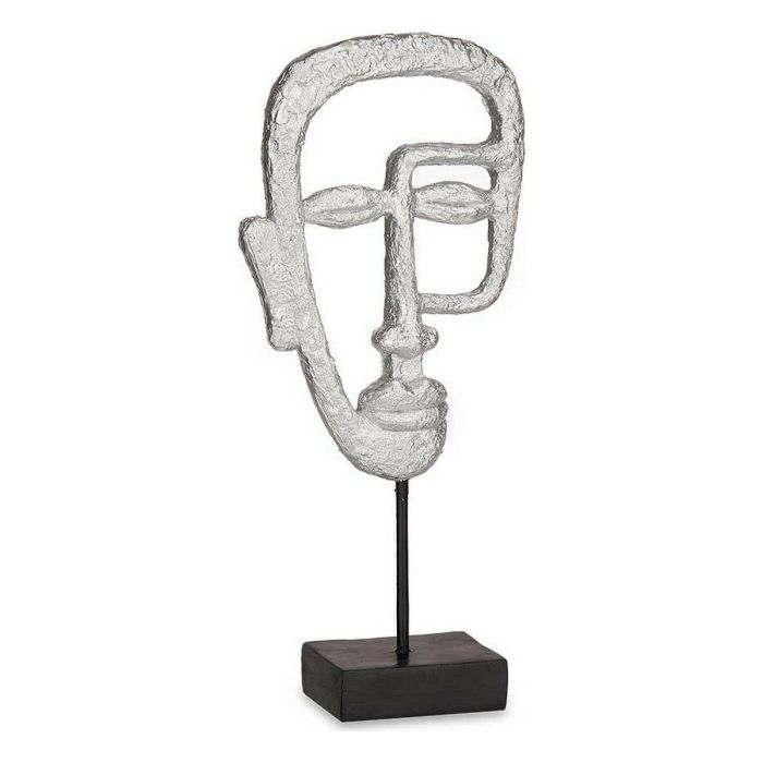 Figura Decorativa Gift Decor YZ211912-3 YZ211912-3 Plateado Plata Cara 19,5 x 38 x 10,5 cm 0 Figura Decorativa Gift Decor YZ211912-3 YZ211912-3 Plateado Plata Cara 19,5 x 38 x 10,5 cm 0