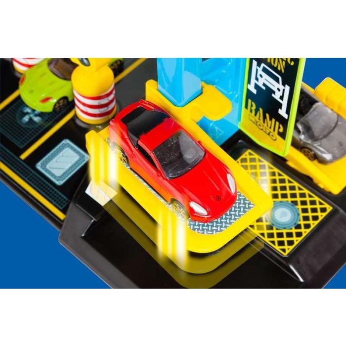 Parking 3 plantas mas pistas con 5 coches 59x55x33 cm 2 Parking 3 plantas mas pistas con 5 coches 59x55x33 cm 2