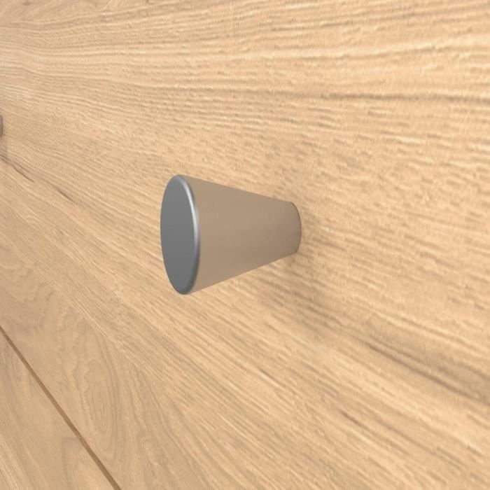 TVILUM 70332HL Cómoda OREGON con 3 cajones, color Roble, 72 cm Ancho x 30 cm Profundo x 68 cm Alto 1 TVILUM 70332HL Cómoda OREGON con 3 cajones, color Roble, 72 cm Ancho x 30 cm Profundo x 68 cm Alto 1