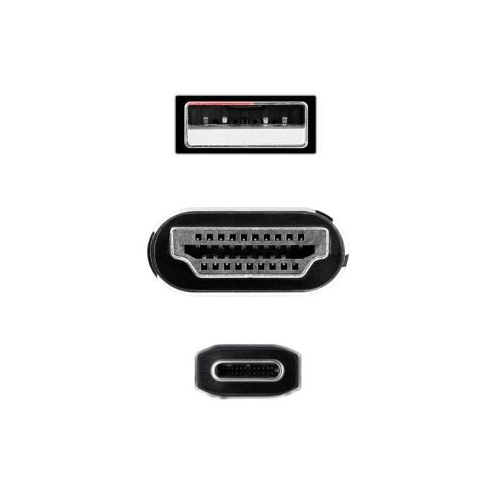 Cable HDMI Nanocable 10.15.4354/ HDMI Macho - USB Macho/ USB Tipo-C Macho/ 1.8m/ Negro 2 Cable HDMI Nanocable 10.15.4354/ HDMI Macho - USB Macho/ USB Tipo-C Macho/ 1.8m/ Negro 2
