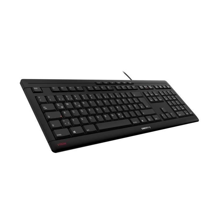 Teclado - CHERRY STREAM KEYBOARD - Negro 3 Teclado - CHERRY STREAM KEYBOARD - Negro 3