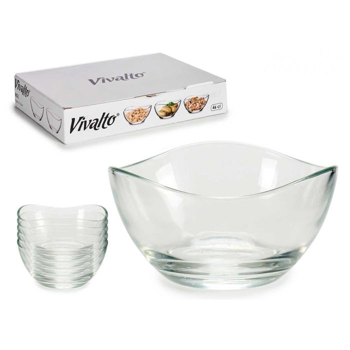 Bol Para Apertivo Forma 460Ml Vivalto 12X6CM (48 Unidades) Bol Para Apertivo Forma 460Ml Vivalto 12X6CM (48 Unidades)