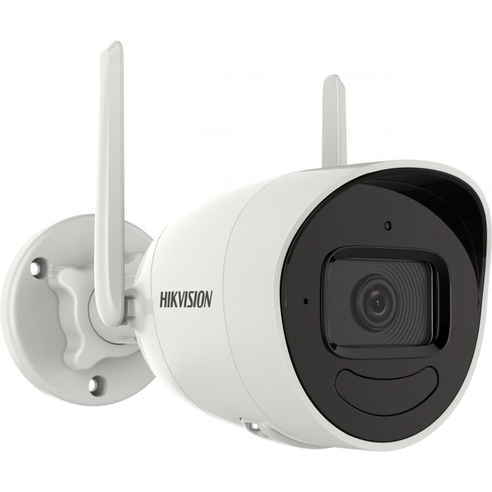 Hikvision DS-2CV2041G2-IDW(W)(2.8mm) Cámara IP Bullet IR 4MP Wi-Fi/Alámbrica Exterior IP66 con Visión Nocturna y Audio
