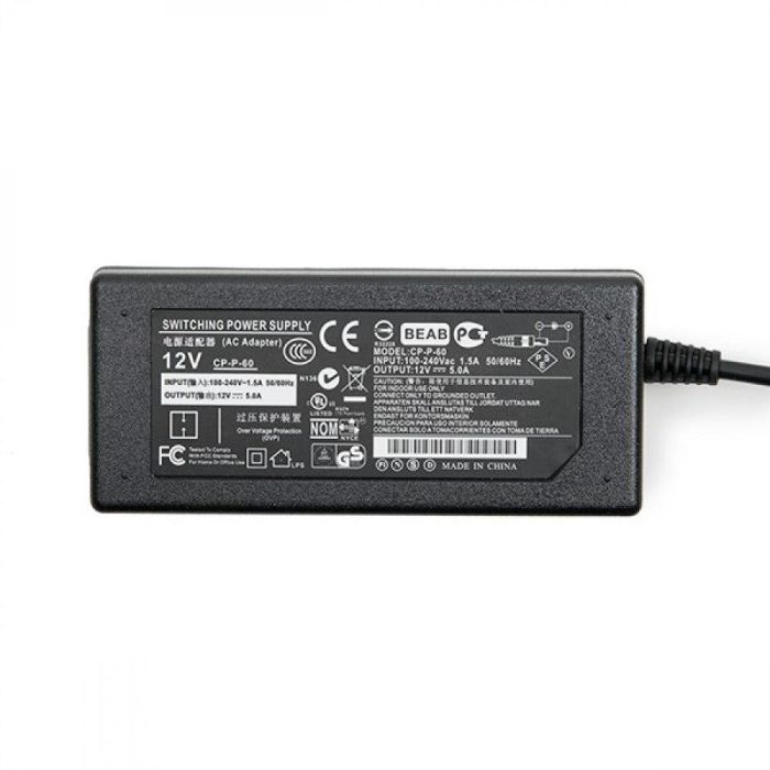 Transformador Fuente de Alimentación Convertidor AC/DC 60W 230VAC a 12VDC Regulada Electrónica 5A para LEDs IP20 PL21900060W 3