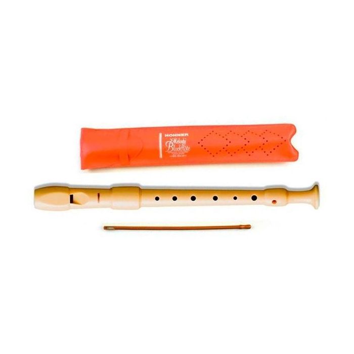 Hohner Flauta Plastico Funda Naranja Hohner Flauta Plastico Funda Naranja